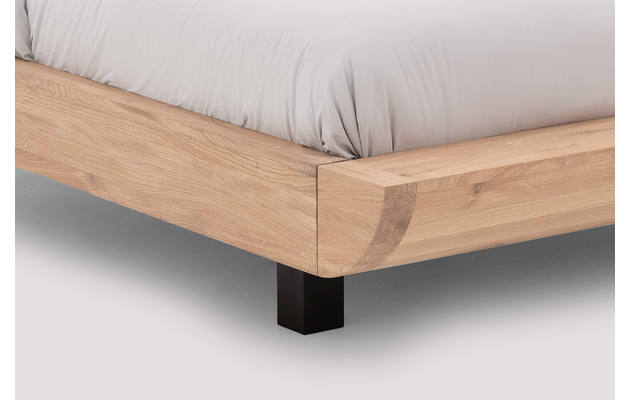 Goossens excellent bedframe denzo wit eiken - 8194076-01 schaduw 3
